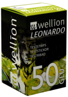 Testovacie prúžky Wellion LEONARDO GLU, 50ks  (Glukomery)