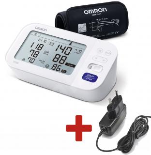 Tlakomer OMRON M6 Comfort AFIB + Adaptér  (Tlakomery OMRON)