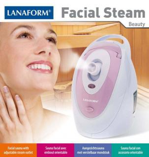 Tvárová sauna : Lanaform Facial Steam (Inhalátor)