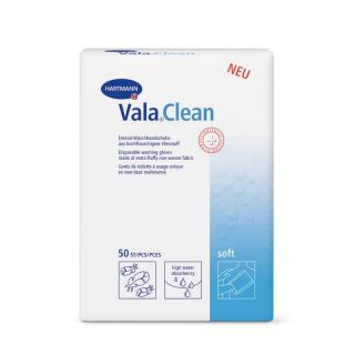 Vala Clean soft, Jednorazové umývacie žinky, 50 kusov (Hygiena)