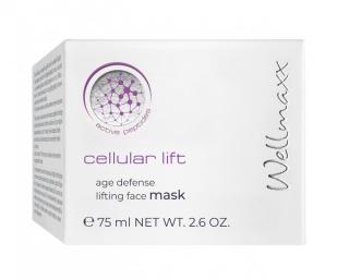 Wellmaxx cellular lift age defense lifting face mask, 75ml (Wellmaxx Cellular Lift Kozmetika s peptidmi.)