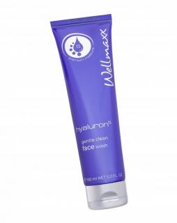 Wellmaxx Hyaluron5 gentle clean face wash čistiaca emulzia 150ml (Wellmaxx Hyaluron5 nájdete 5-násobnú kyselinu hyaluronovú pre čo najlepšie anti-aging účinky!)