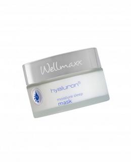 Wellmaxx Hyaluron5 moisture sleep mask zlvhčujúca nočná maska 75ml (Kozmetika WELLMAXX)