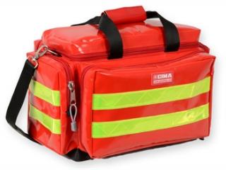 Záchranárska taška - malá, prázdna, červená farba (Prvá pomoc)