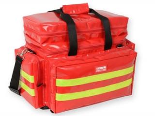 Záchranárska taška - stredná, prázdna, červená farba (Prvá pomoc)