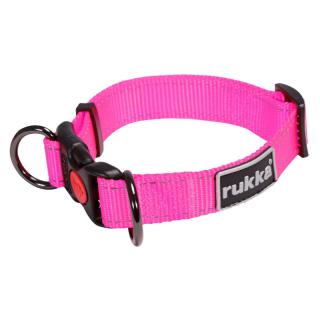 Bliss Neon Adjustable collar Farba: HOT pink, Veľkosť: S