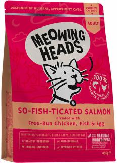 Meowing Heads So-fish-ticated Salmon Adult Váha: 1,5kg