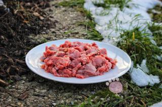 Teľacie mäso hrubomleté (UDK) Váha: 1 kg