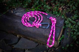 Vodítko Wild Rope malý: 200 cm, Farba: Rúžová Japan, šírka: 10 mm