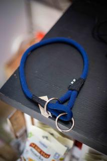 Wild Rope obojok Farba: Modrá navy, sťahovák, Veľkosť: XL 58 cm