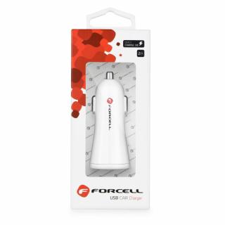 Adaptér do auta Forcell 2,4A USB vstup