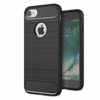 Carbon gumené puzdro Apple iPhone 6 / 6S (4,7 ) čierne