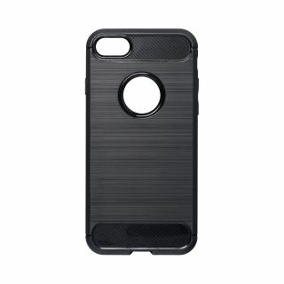 Carbon gumené  puzdro Apple iPhone 7 / 8 / SE 2020 čierne