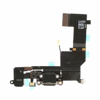 Nabíjací konektor s mikrofónom iPhone 5S Farba: Čierna