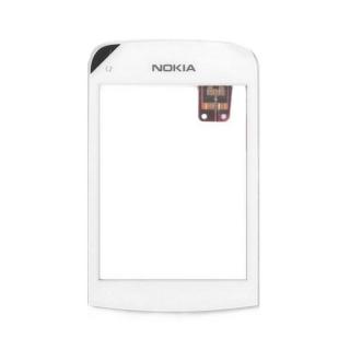 Nokia C2-02 / C2-03 / C2-06 dotykové sklo biele