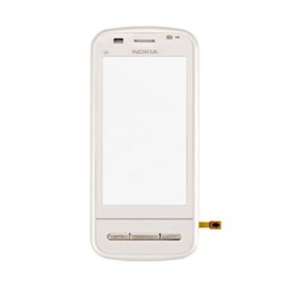 Nokia C6-00 dotykové sklo + rám biela