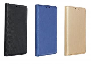 Otváracie knižkové puzdro Huawei P10 Lite (WAS-LX1A) Farba: Modrá