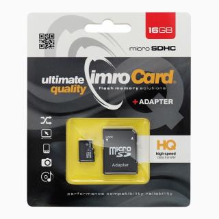 Pamäťová karta Micro SD 16Gb + adaptér