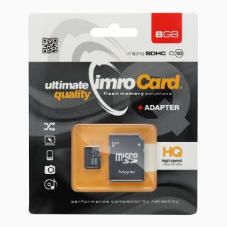 Pamäťová karta Micro SD 8Gb + adaptér