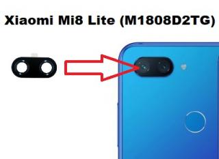 Sklo kamery Xiaomi Mi8 Lite (M1808D2TG)