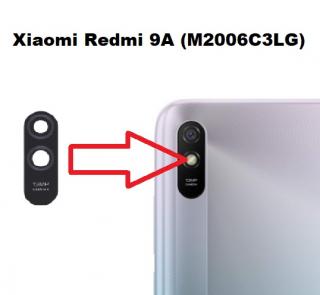 Sklo kamery Xiaomi Redmi 9A (M2006C3LG)