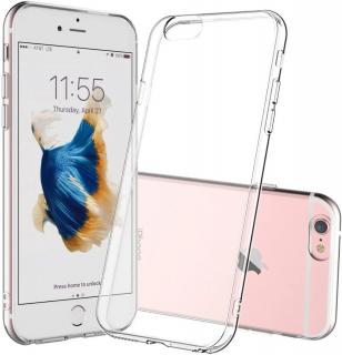 Ultratenké gumené puzdro Apple iPhone 6 Plus / 6S Plus priesvitné