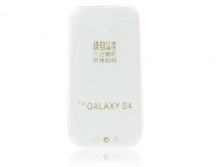 Ultratenké gumené puzdro Samsung Galaxy S4 (GT-i9505) priesvitné