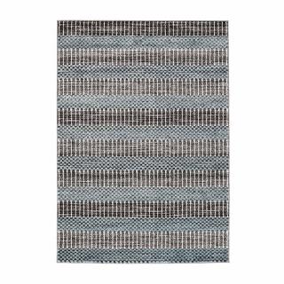 Moderný koberec MODA SOFT - sivo modrý 1131