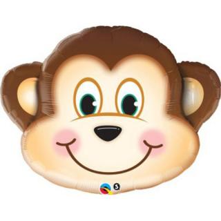 Balón fóliový hlava Opice