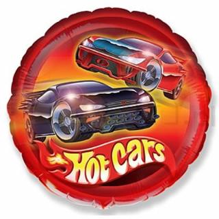 Balónek fóliový Hot Cars