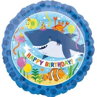 Balónek fóliový Ocean Happy Birthday