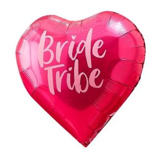 BALÓNKY fóliové Bride Tribe-3 ks růžové, 2 ks duhové