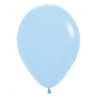 BALÓNKY SEMPERTEX - pastelové matné modré 30cm 50ks
