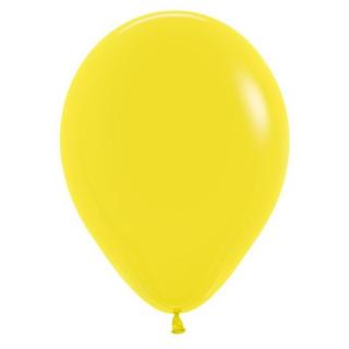 BALÓNKY SEMPERTEX - pastelové  žluté 30cm 50ks