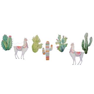 Girlanda lamy a kaktusy