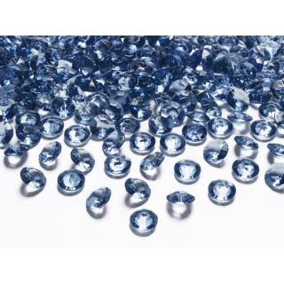 KONFETY diamantové modré
