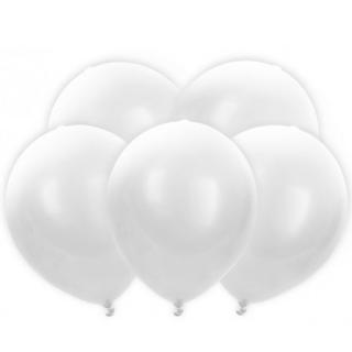 LED balónky bílé 5ks
