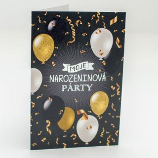 NAROZENINOVÉ pozvánky  Moje narozeninová party