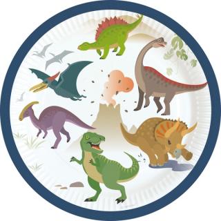 TALÍŘE Dinosauři 18cm