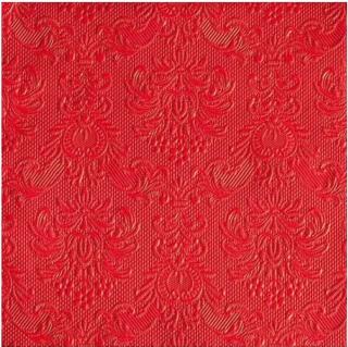 UBROUSKY Elegance perleťové červené - 33x33cm 15ks