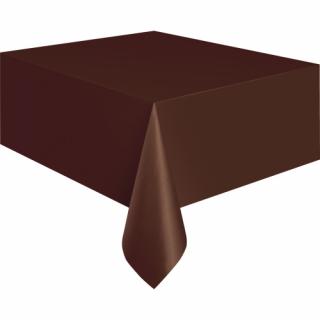 Ubrus plastový čokoládový