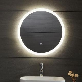 AQUAMARIN kúpeľňové LED zrkadlo okrúhle - 60 cm