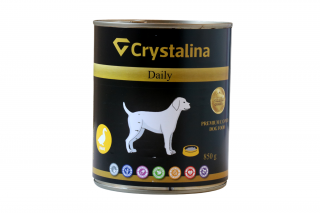 Crystalina Daily canned - Kačka so zemiakmi Hmotnosť: 410 g