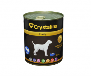 Crystalina Daily canned - Morčacie s ryžou Hmotnosť: 12 x 410 g