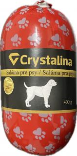 Crystalina - Saláma pre psy Hmotnosť: 400 g
