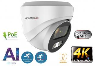 Monitorrs Security AI IP kamera 8Mpix WD +Mik. (6376) (Monitorrs Security)