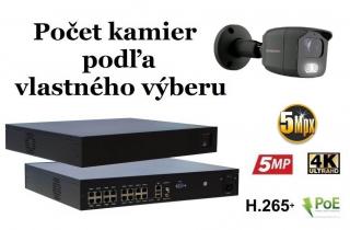 Monitorrs Security AI IP kamerový set 5 Mpix GTube (6373K8+) (Monitorrs Security)