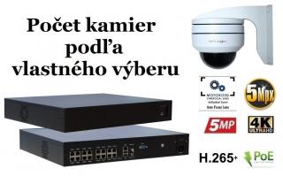 Monitorrs Security PTZ IP kamerový set 5 Mpix (6008K8+) (Monitorrs Security)