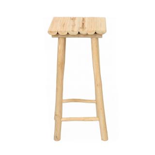 BAZAR BIZAR The Island Bar Stool - Natural barová stolička