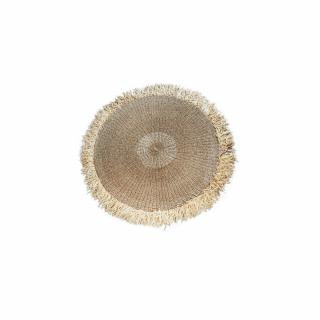 BAZAR BIZAR The Raffia Fringed Carpet - Natural - 100 koberec